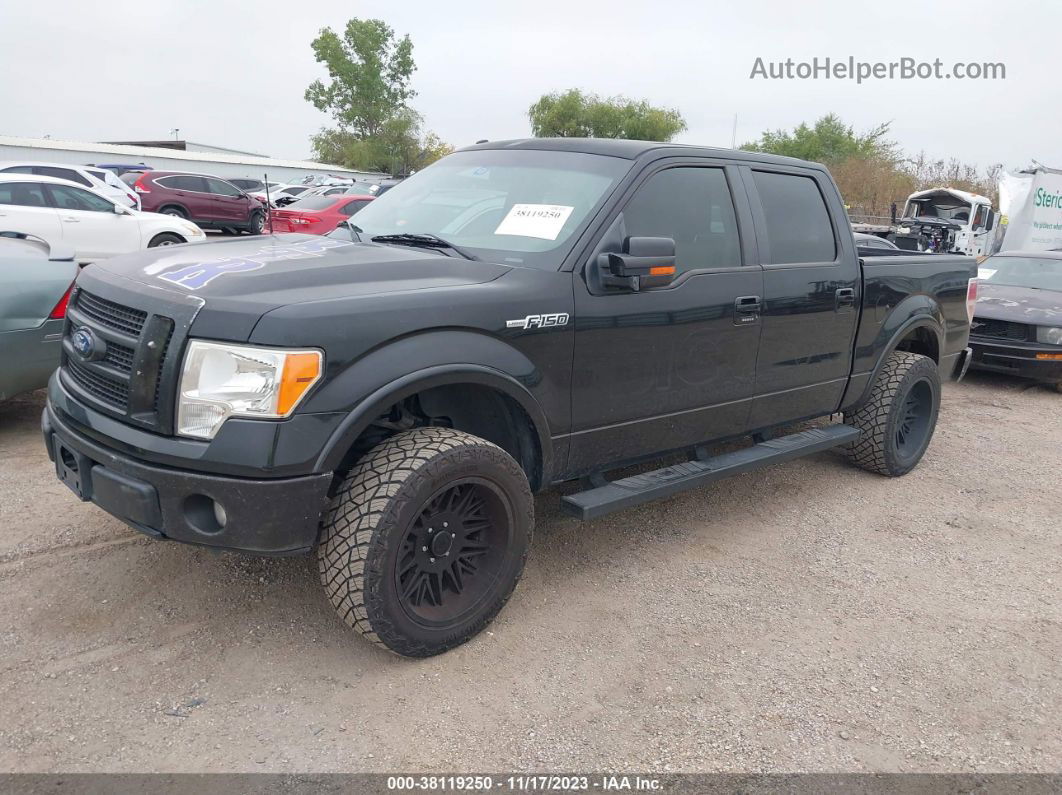 2010 Ford F-150 Xl/xlt Black vin: 1FTFW1CV4AKE36524