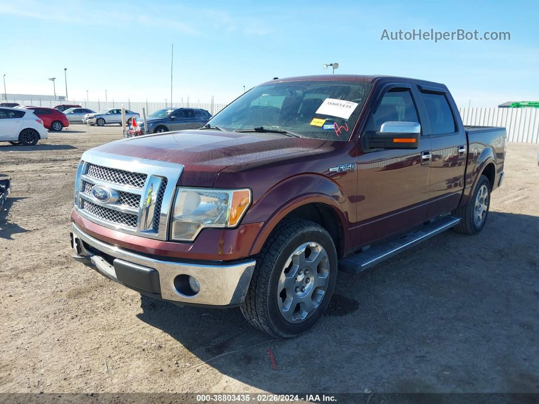 2010 Ford F-150 Lariat Black vin: 1FTFW1CV8AKA22209