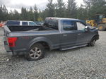 2018 Ford F150 Supercrew Gray vin: 1FTFW1E12JFC35496