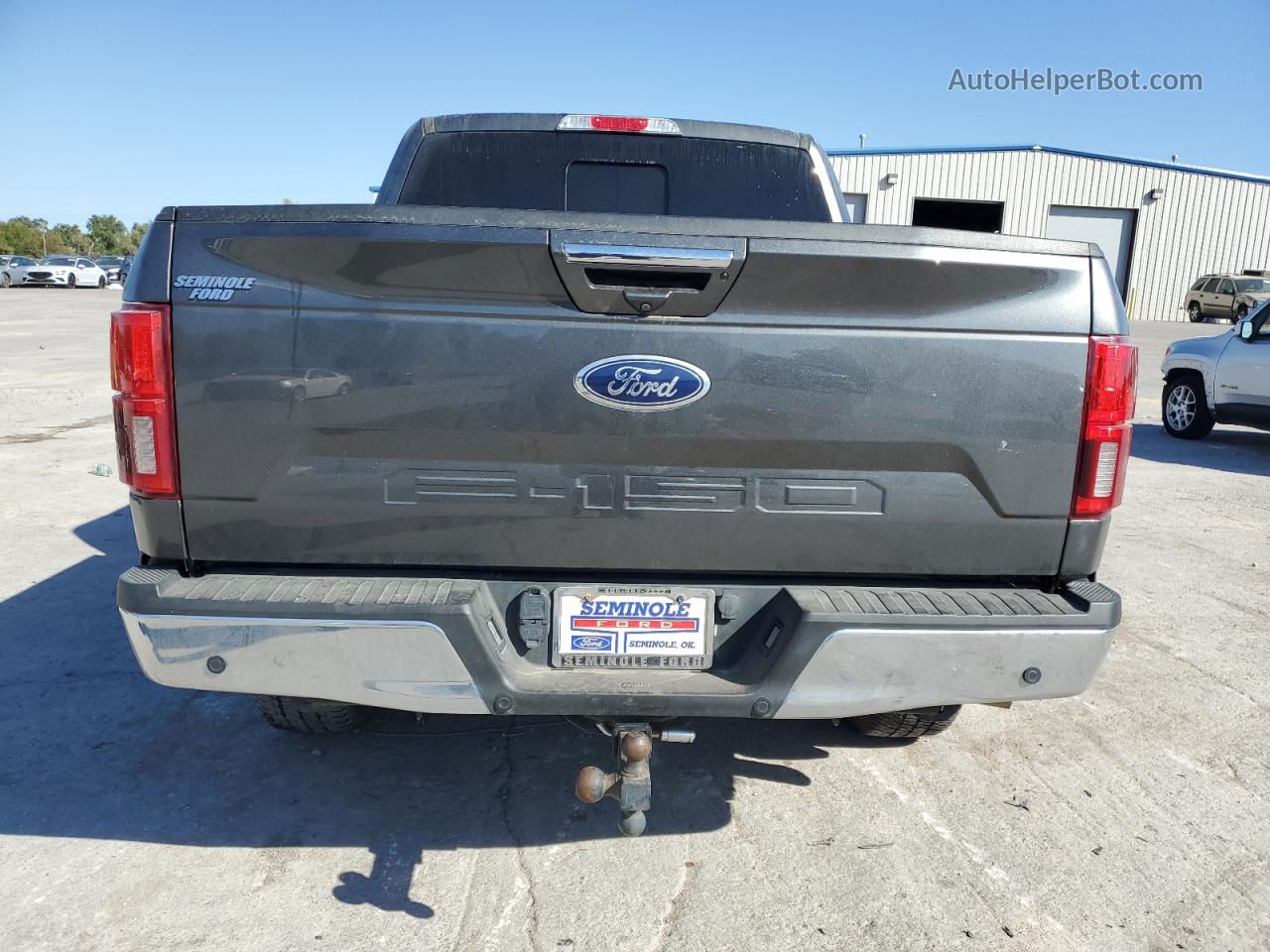 2019 Ford F150 Supercrew Gray vin: 1FTFW1E13KFC27778