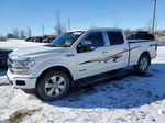 2018 Ford F150 Supercrew White vin: 1FTFW1E15JFE70099