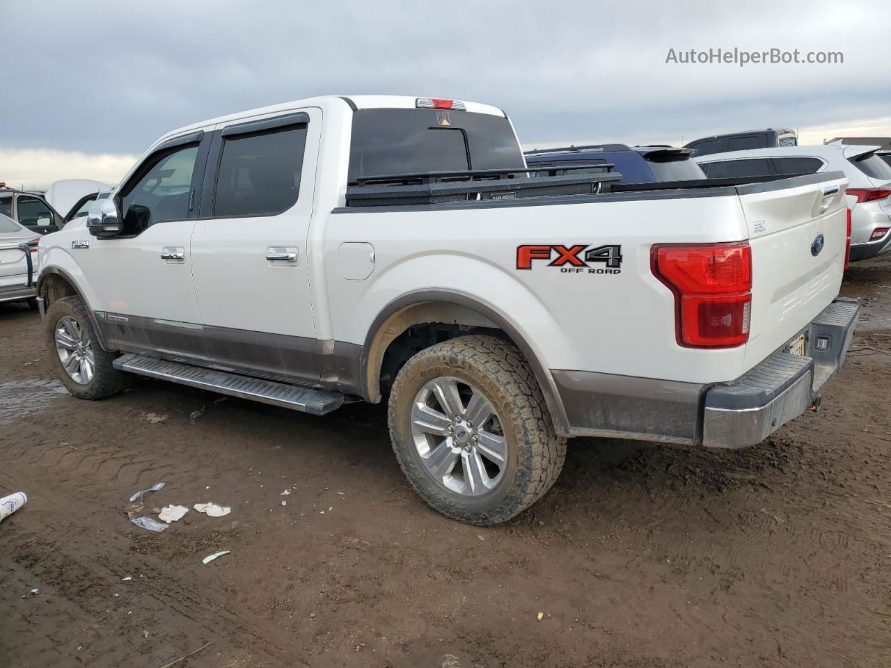 2019 Ford F150 Supercrew White vin: 1FTFW1E19KFA29612