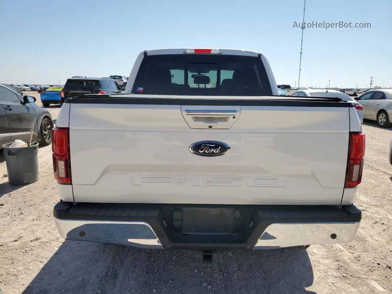 2018 Ford F150 Supercrew White vin: 1FTFW1E1XJFE49040