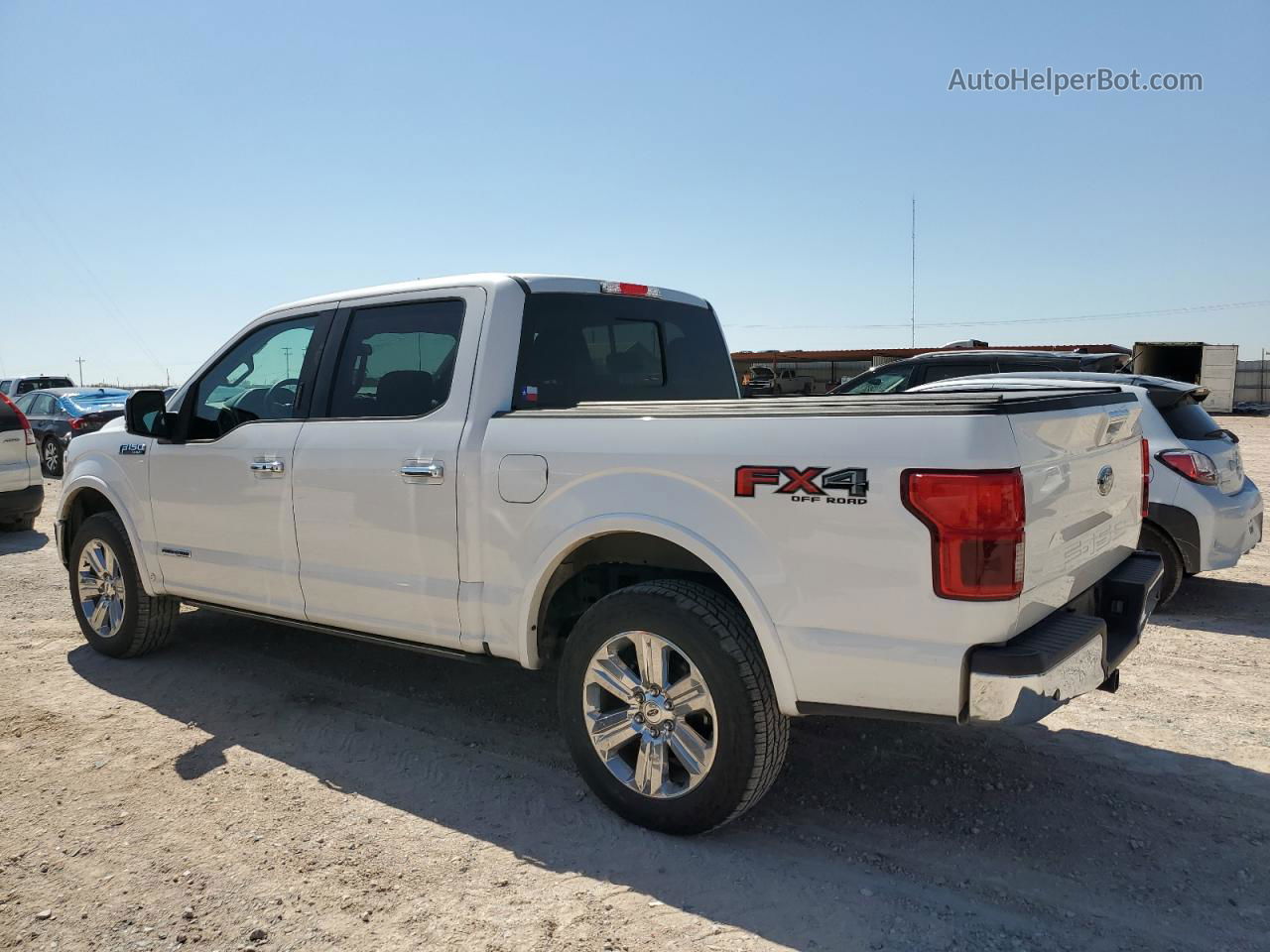 2018 Ford F150 Supercrew White vin: 1FTFW1E1XJFE49040