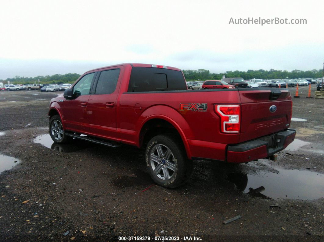 2019 Ford F-150 Xl/xlt/lariat Red vin: 1FTFW1E40KKF12911