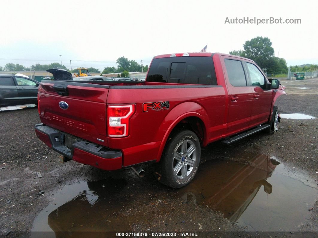 2019 Ford F-150 Xl/xlt/lariat Red vin: 1FTFW1E40KKF12911