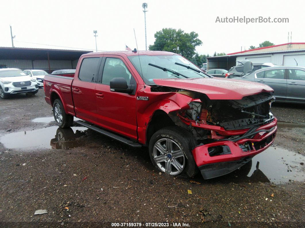 2019 Ford F-150 Xl/xlt/lariat Red vin: 1FTFW1E40KKF12911