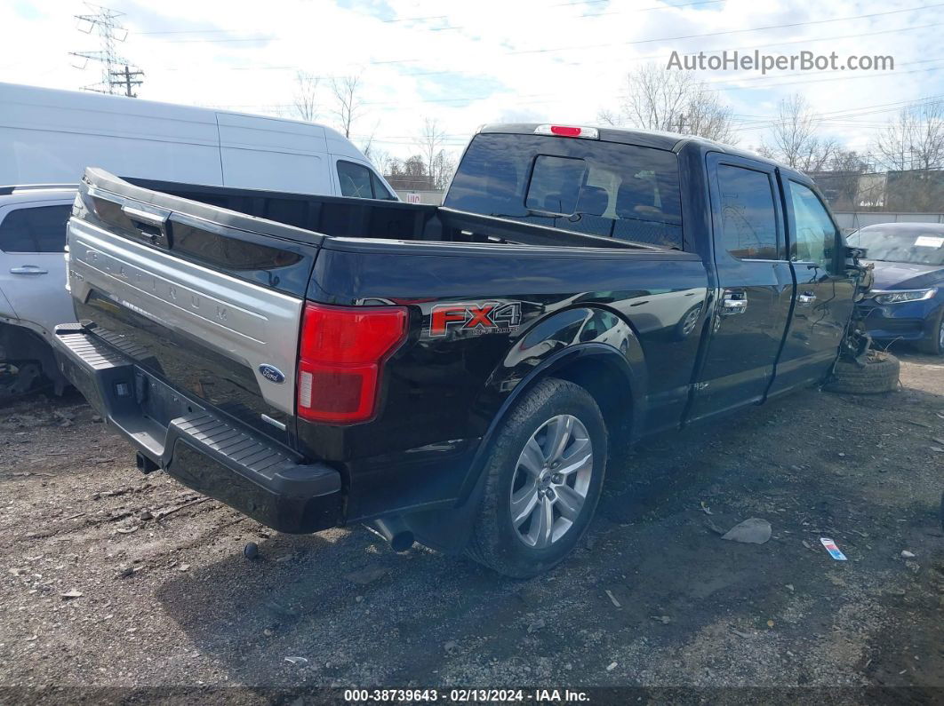 2019 Ford F-150 Platinum Black vin: 1FTFW1E41KFA88549