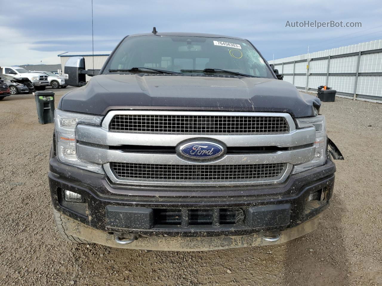 2019 Ford F150 Supercrew Черный vin: 1FTFW1E41KFB54274