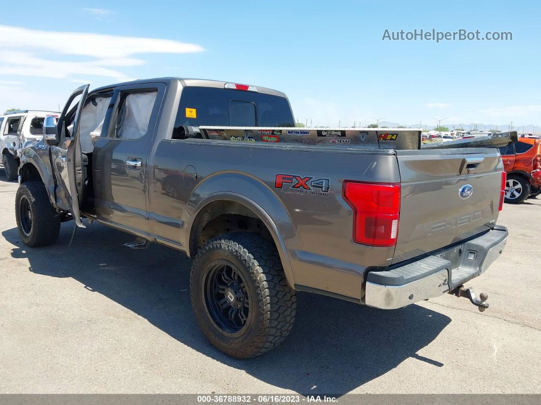 2019 Ford F-150 Xl/xlt/lariat Dark Brown vin: 1FTFW1E41KFC70266