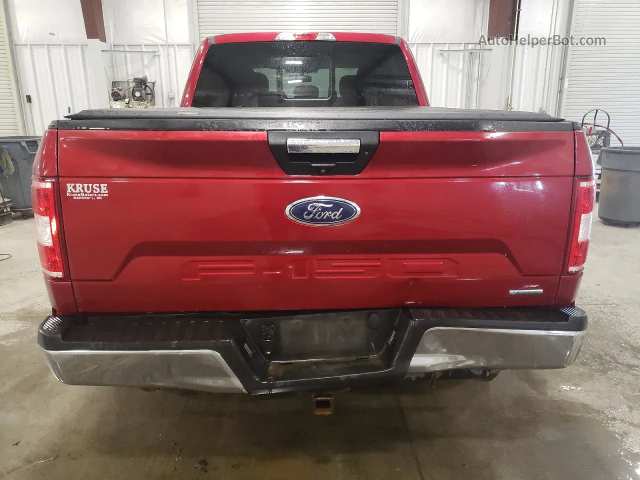 2019 Ford F150 Supercrew Red vin: 1FTFW1E41KKC22743