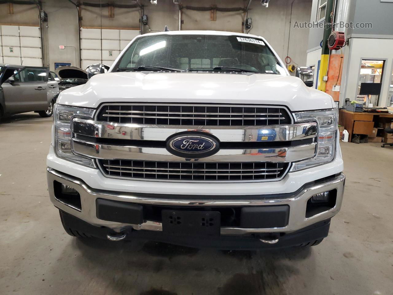 2019 Ford F150 Supercrew White vin: 1FTFW1E42KKD90052