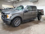 2019 Ford F150 Supercrew Gray vin: 1FTFW1E44KFB80349