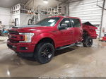 2019 Ford F-150 Xlt Red vin: 1FTFW1E44KFC59780