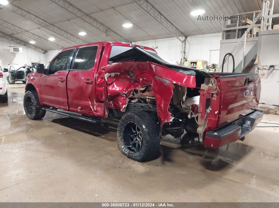 2019 Ford F-150 Xlt Red vin: 1FTFW1E44KFC59780