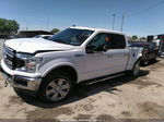 2019 Ford F-150 Lariat White vin: 1FTFW1E44KKE94624