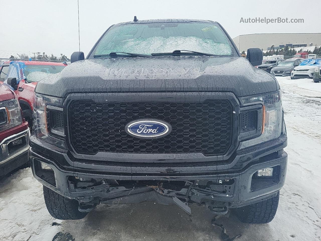 2020 Ford F150 Supercrew Черный vin: 1FTFW1E44LFC34685