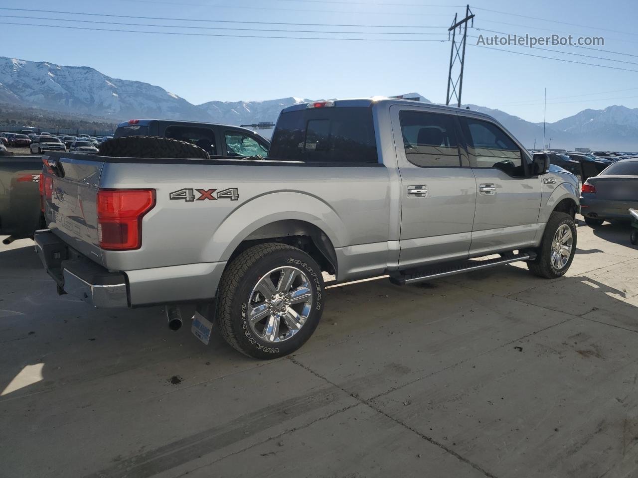 2020 Ford F150 Supercrew Gray vin: 1FTFW1E44LKF38879