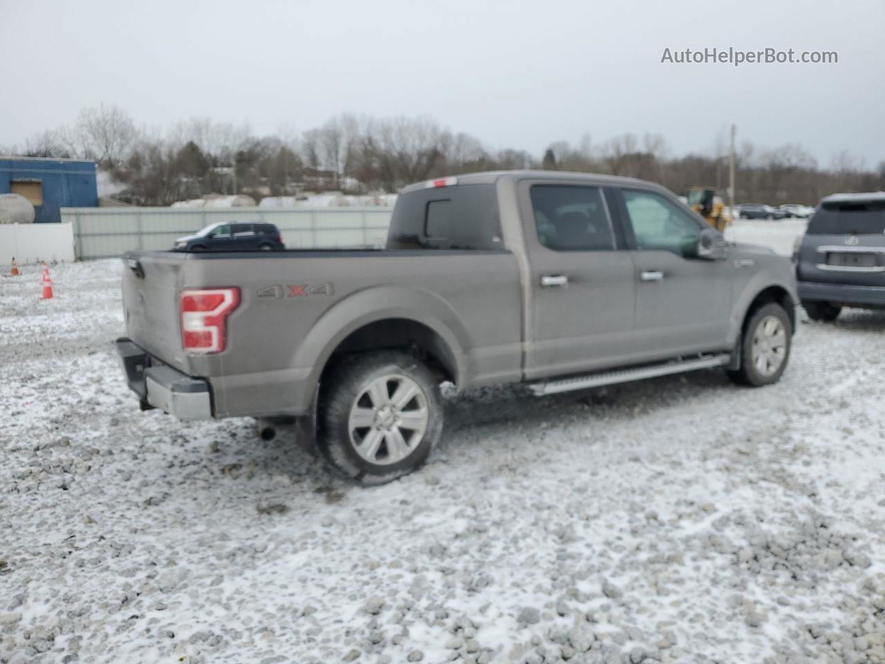 2019 Ford F150 Supercrew Tan vin: 1FTFW1E45KFC98443