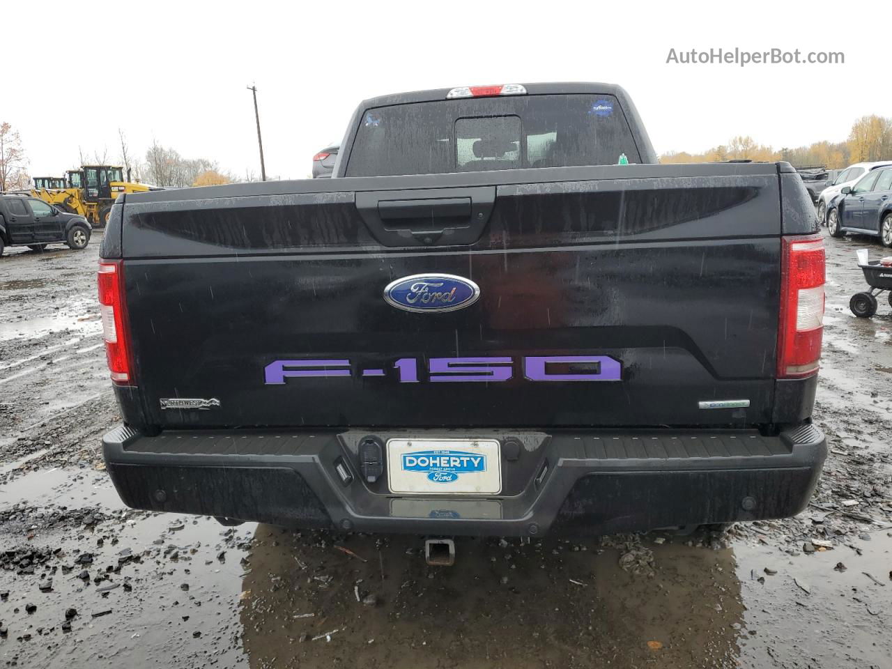 2020 Ford F150 Supercrew Черный vin: 1FTFW1E45LKE74478