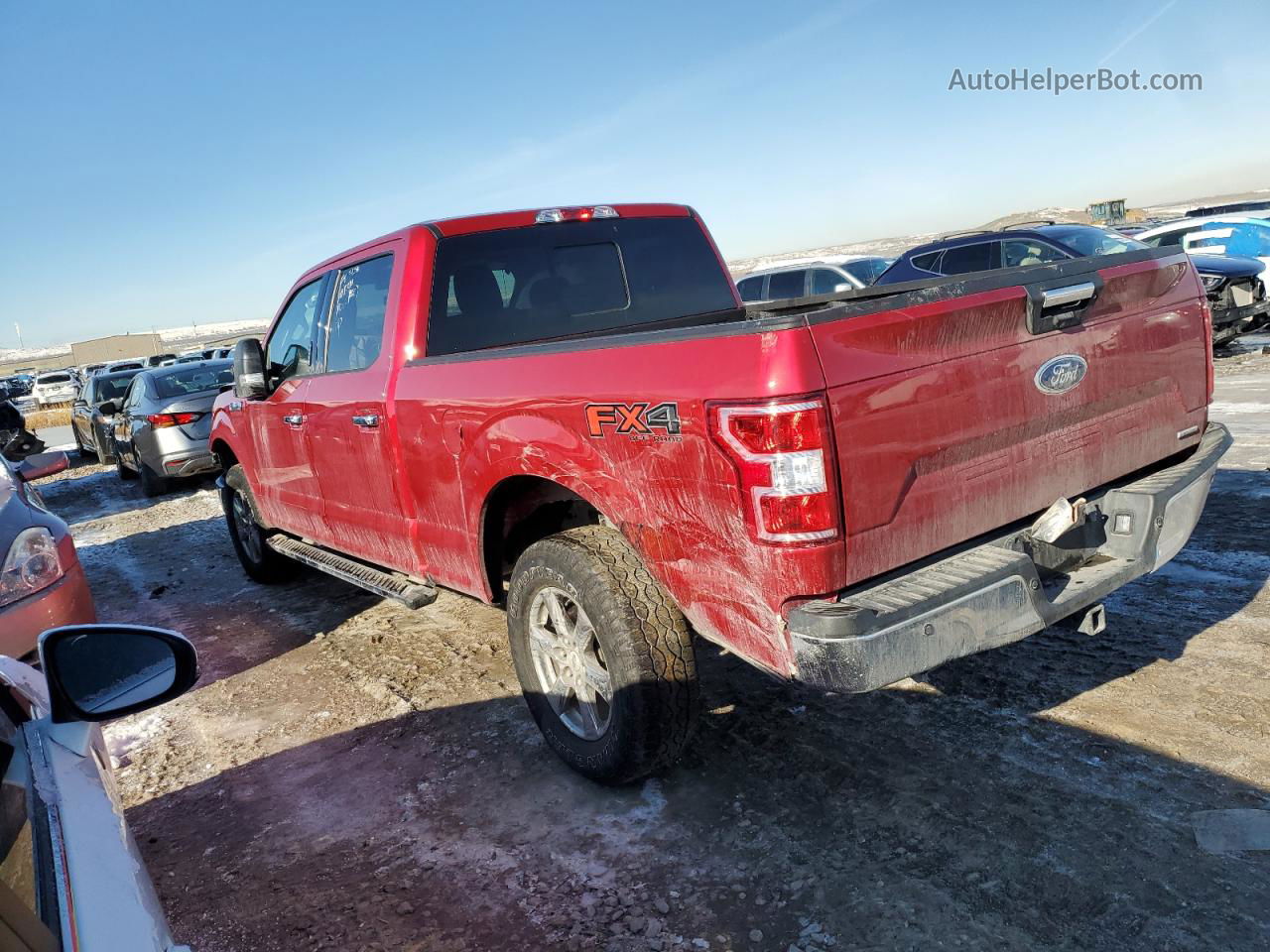 2020 Ford F150 Supercrew Красный vin: 1FTFW1E45LKF26725