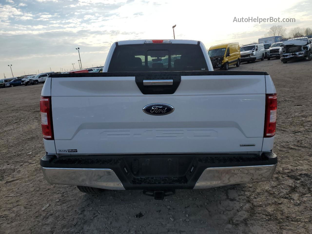 2020 Ford F150 Supercrew White vin: 1FTFW1E46LKD86958