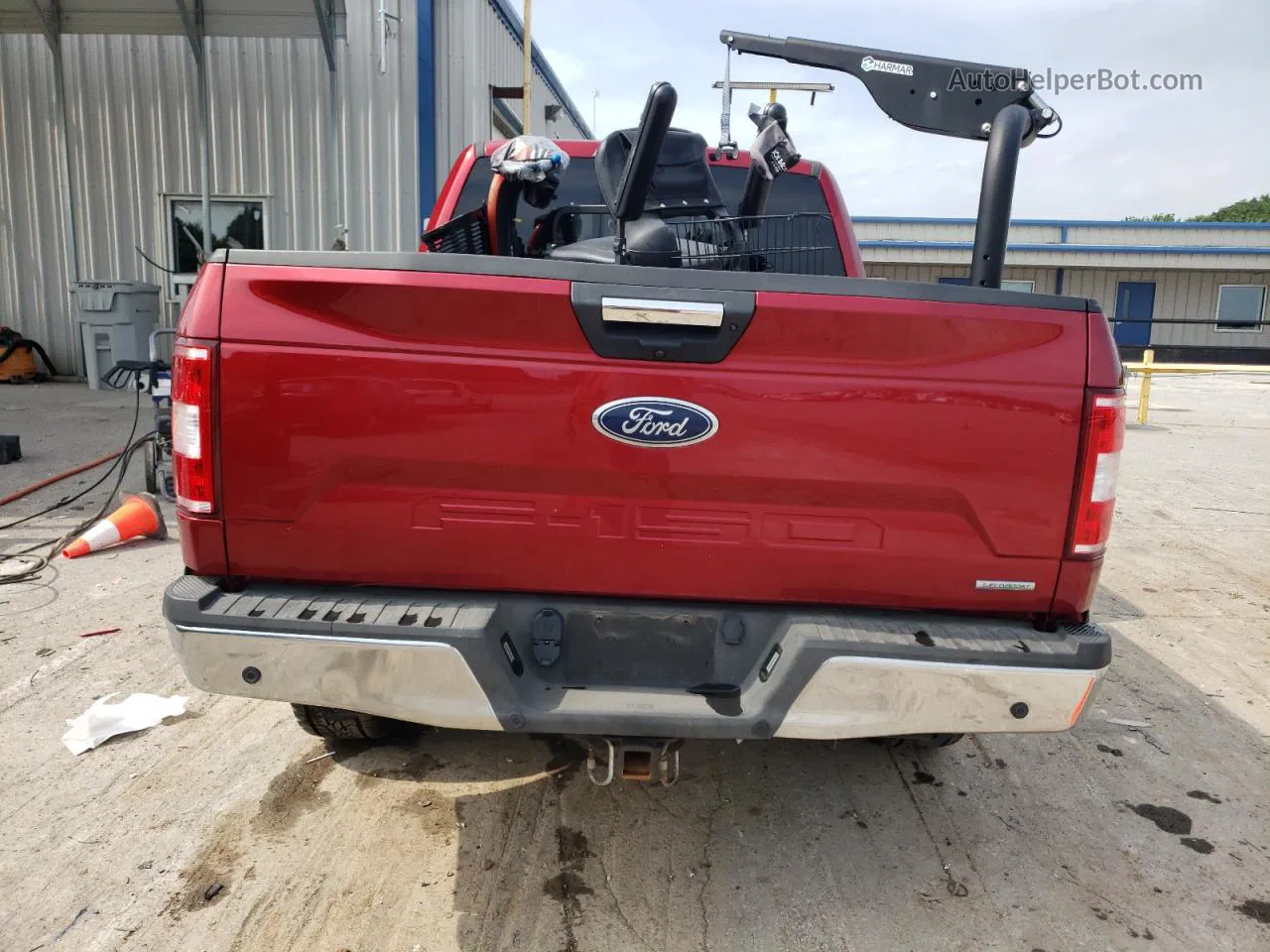 2019 Ford F150 Supercrew Red vin: 1FTFW1E4XKFC79449