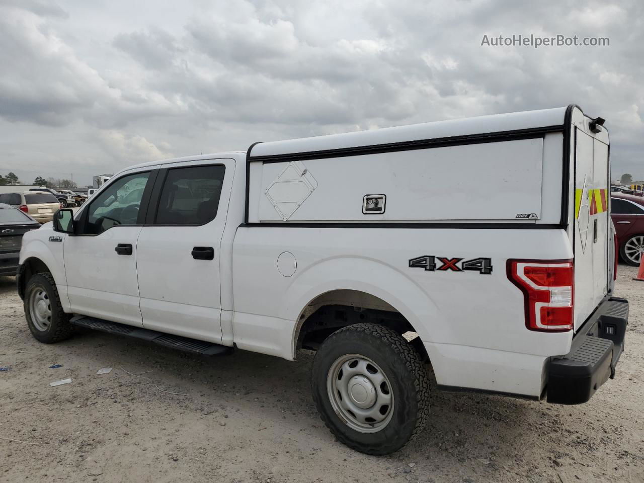 2018 Ford F150 Supercrew White vin: 1FTFW1E50JKF95120