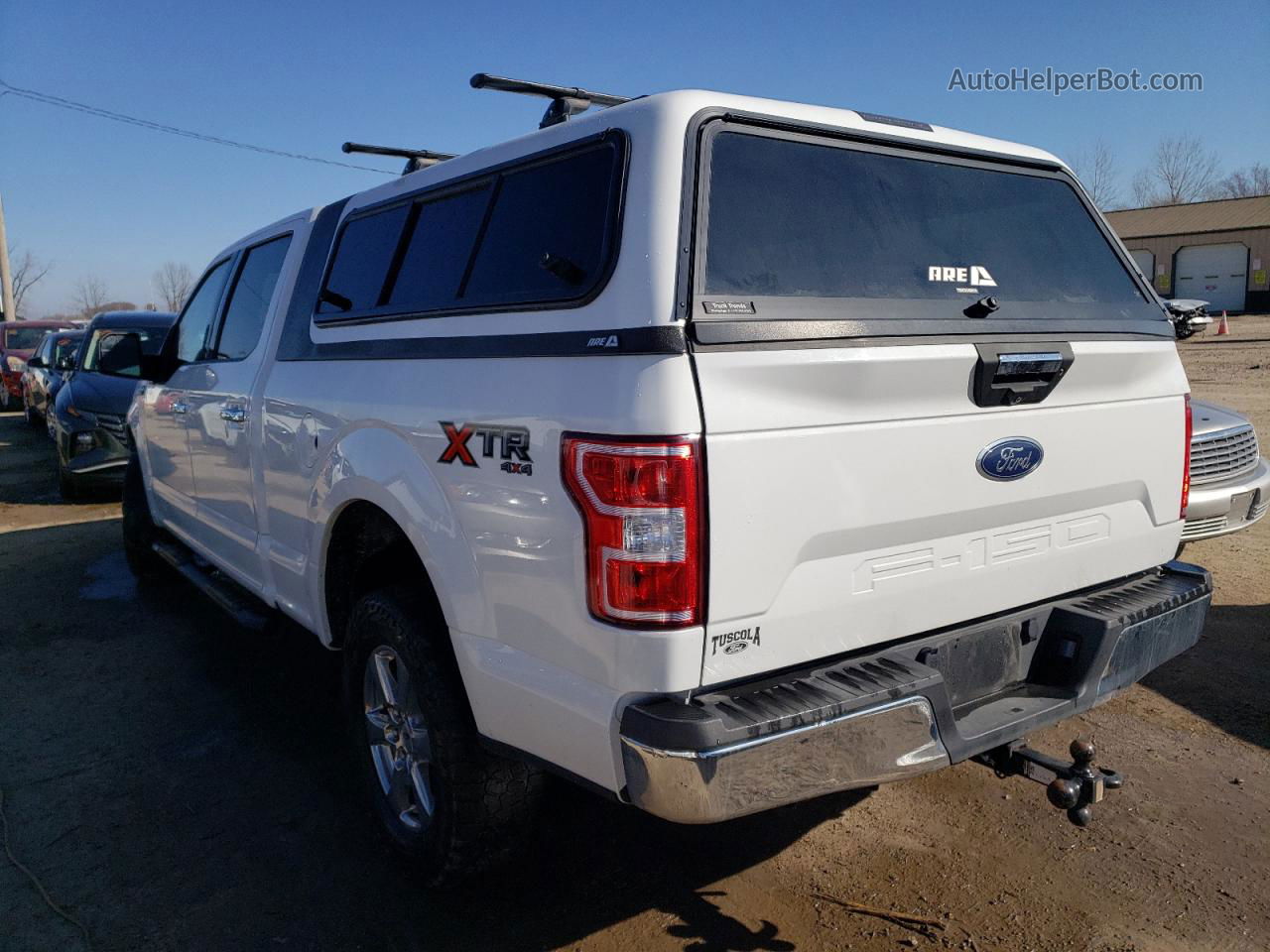 2018 Ford F150 Supercrew White vin: 1FTFW1E51JFC67049