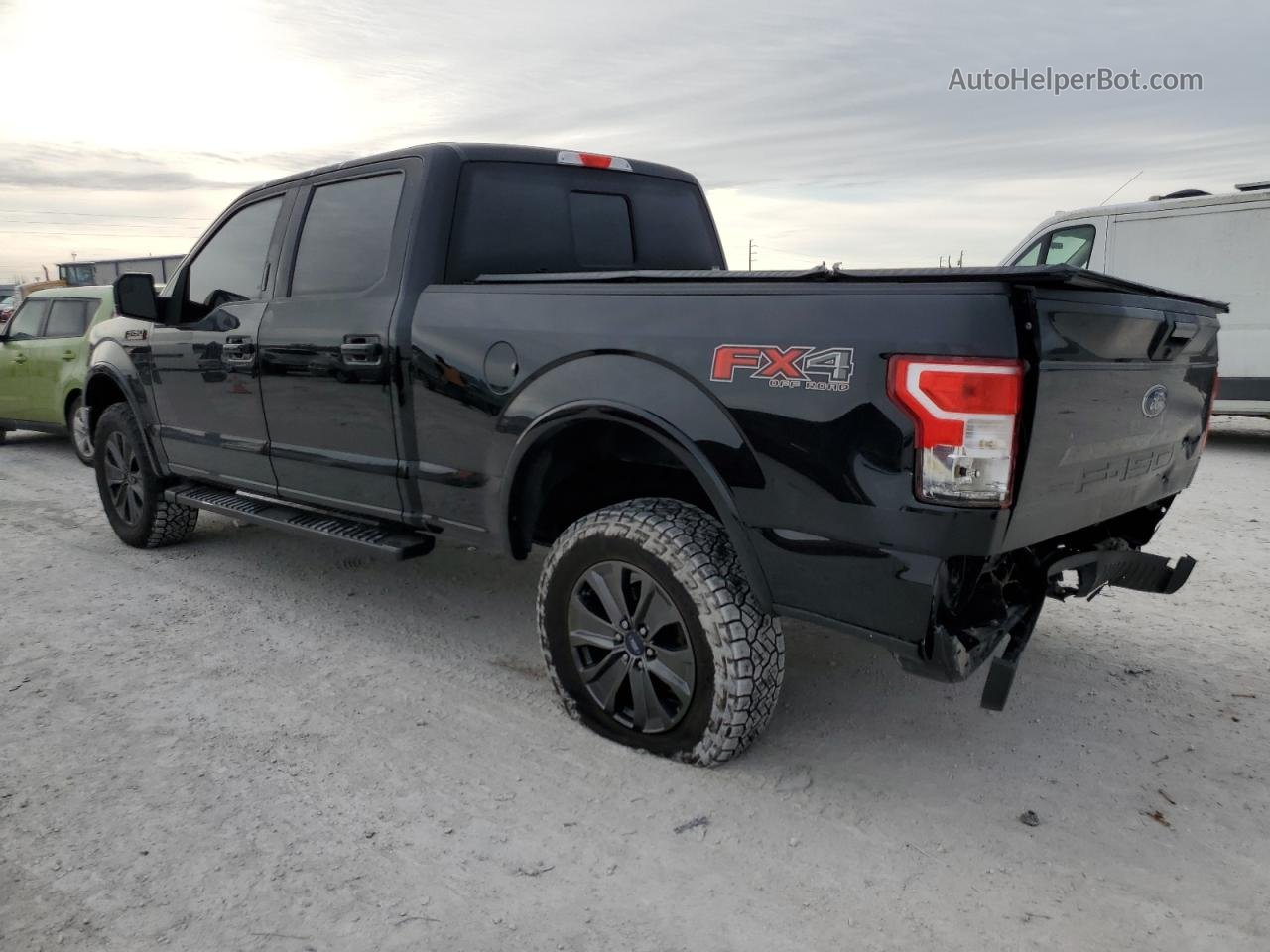 2018 Ford F150 Supercrew Black vin: 1FTFW1E52JFA22101