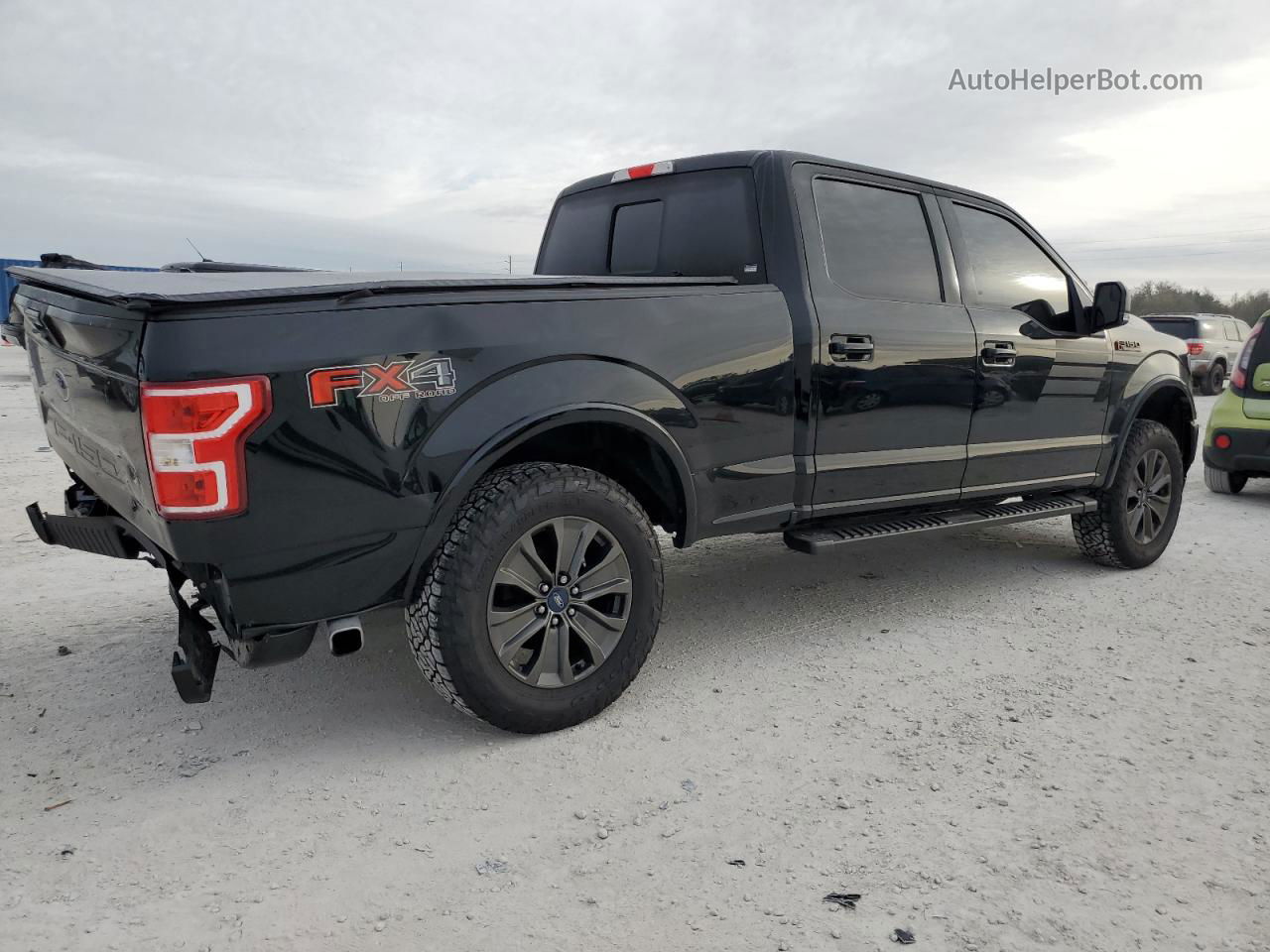 2018 Ford F150 Supercrew Black vin: 1FTFW1E52JFA22101