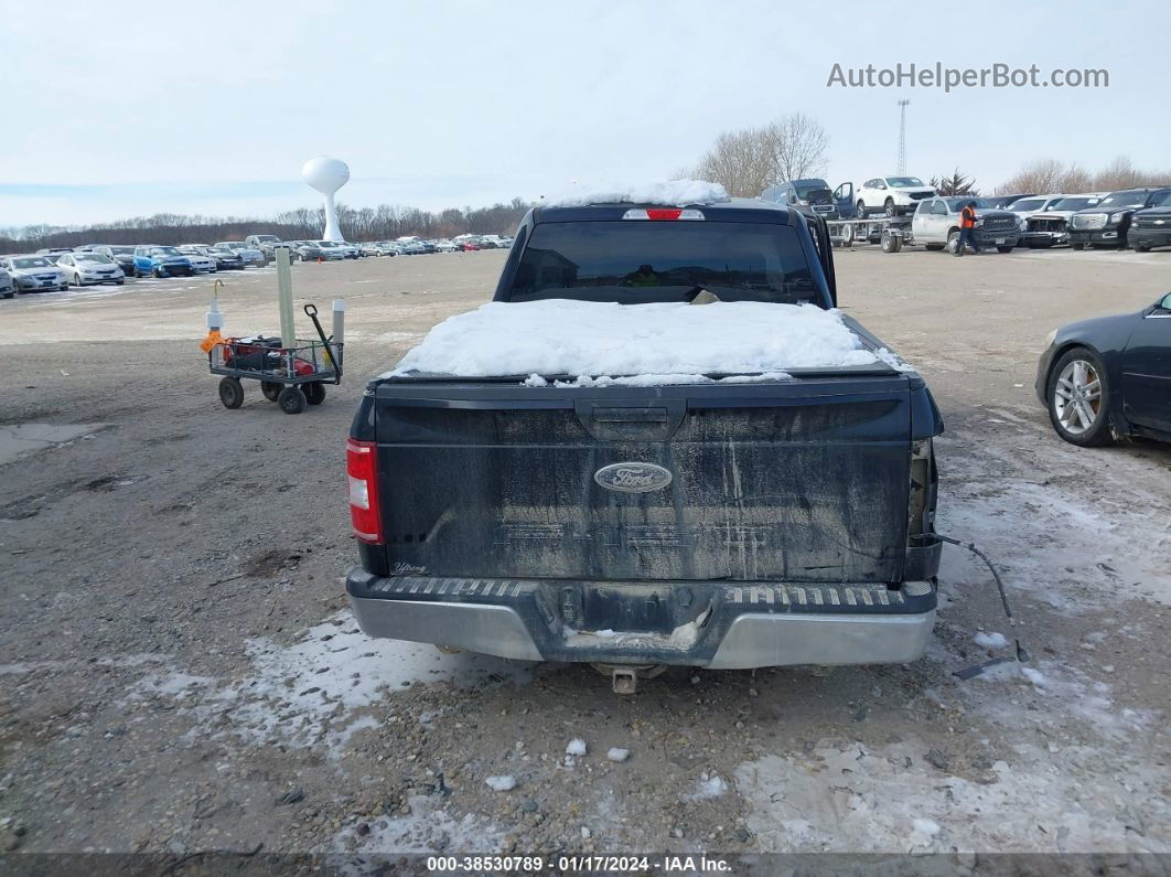 2018 Ford F-150 Xlt Black vin: 1FTFW1E52JFB90742