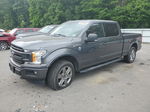 2018 Ford F150 Supercrew Gray vin: 1FTFW1E52JFE54896