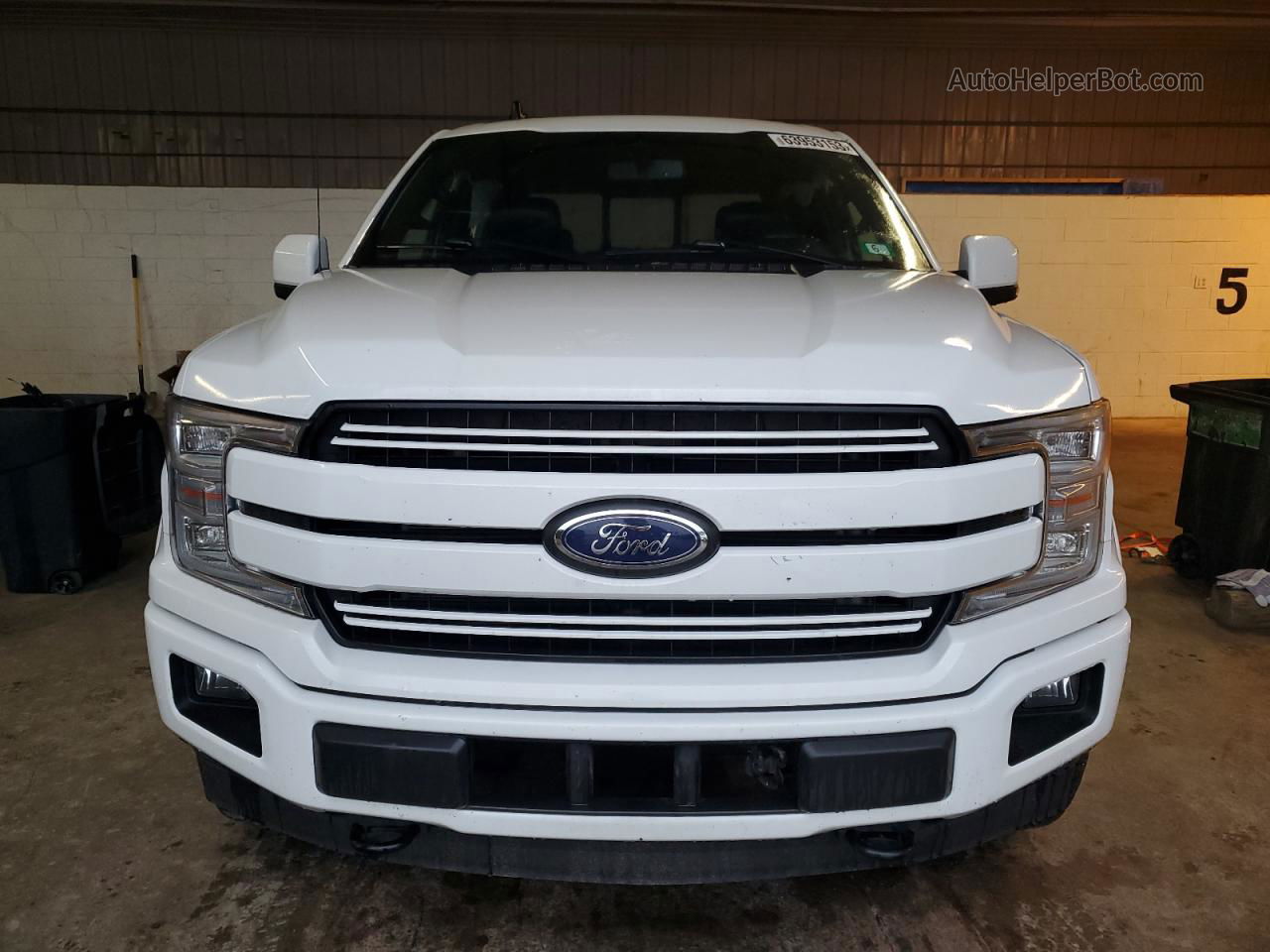 2020 Ford F150 Supercrew White vin: 1FTFW1E54LFB93676