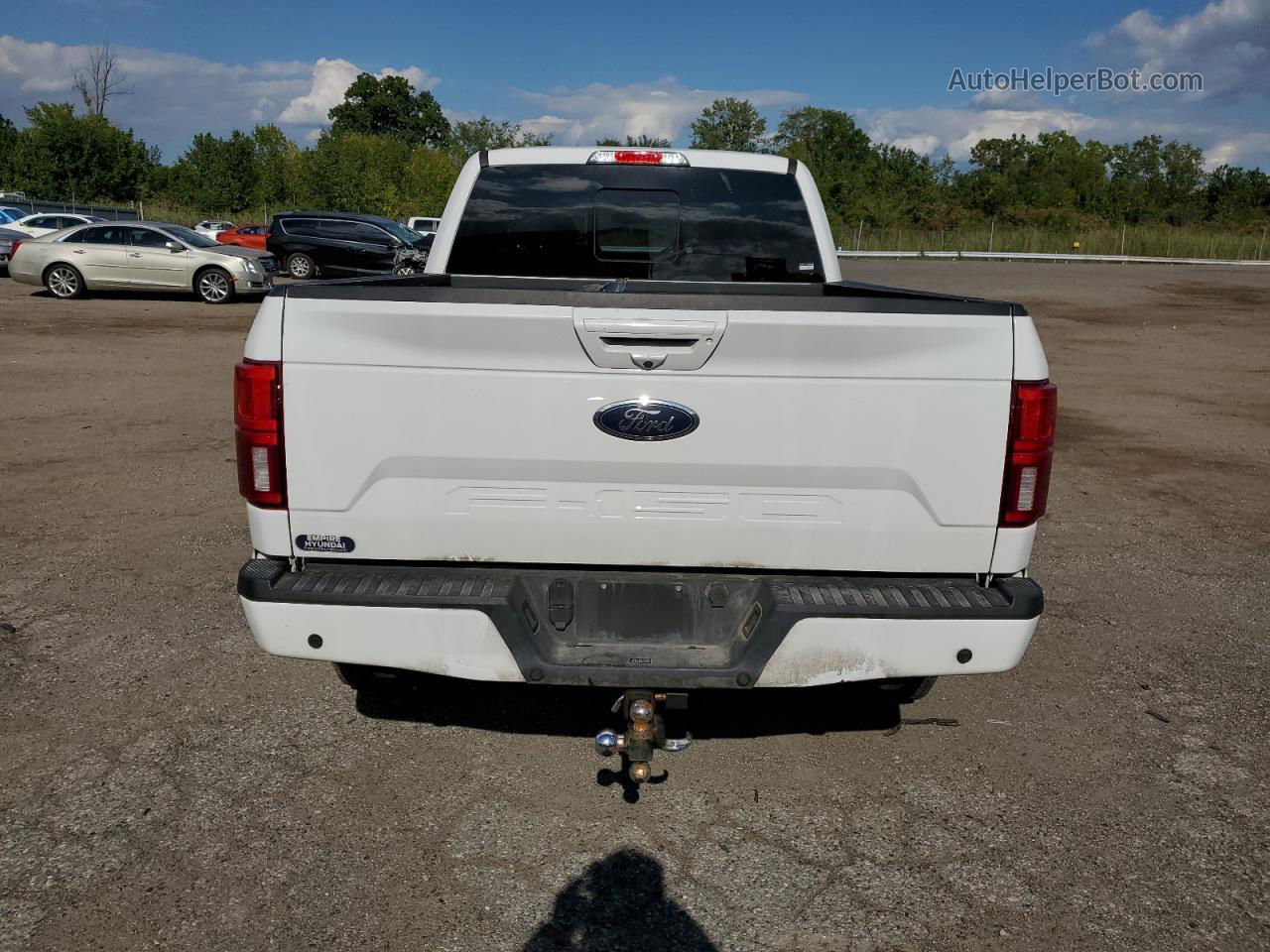 2020 Ford F150 Supercrew White vin: 1FTFW1E54LFB93676