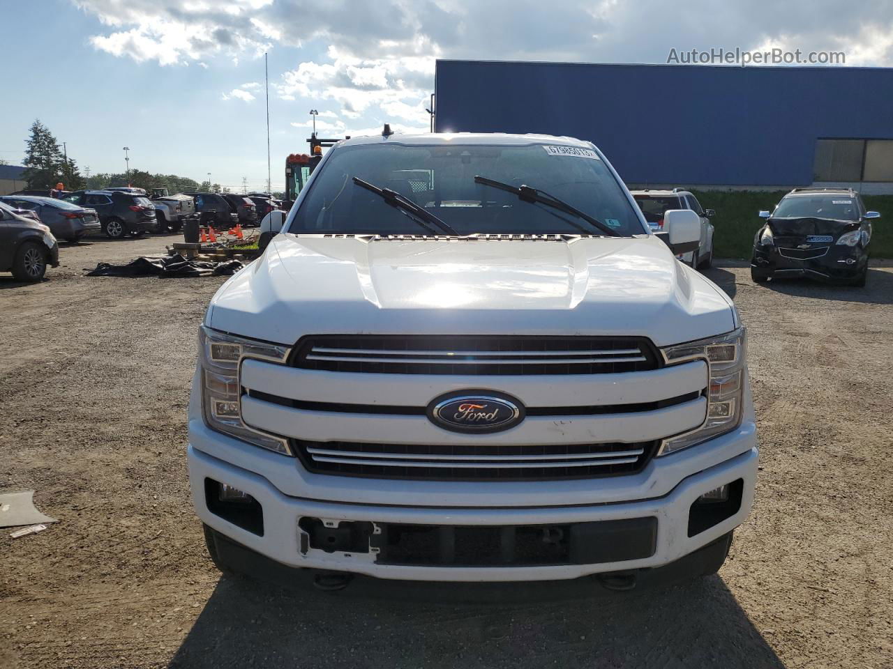 2020 Ford F150 Supercrew White vin: 1FTFW1E54LFB93676