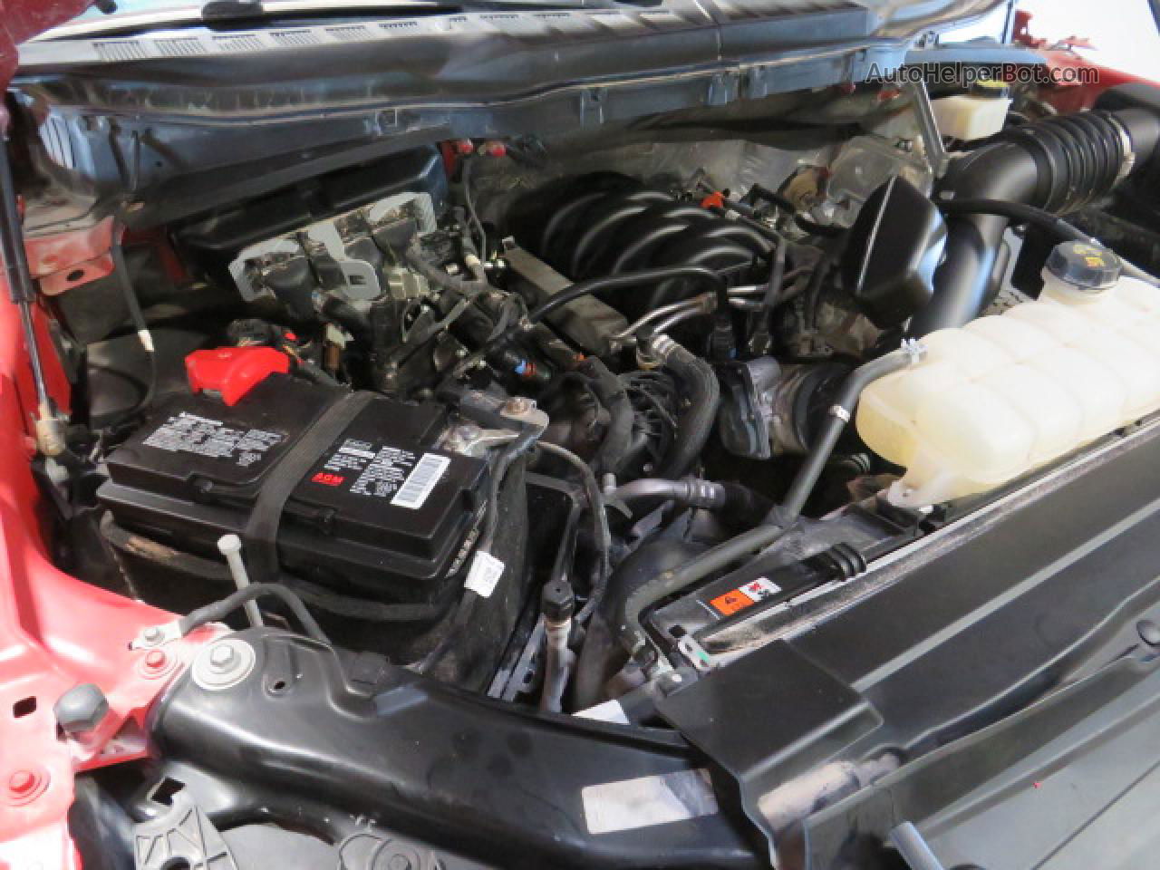 2021 Ford F150 Supercrew Красный vin: 1FTFW1E55MKE81411