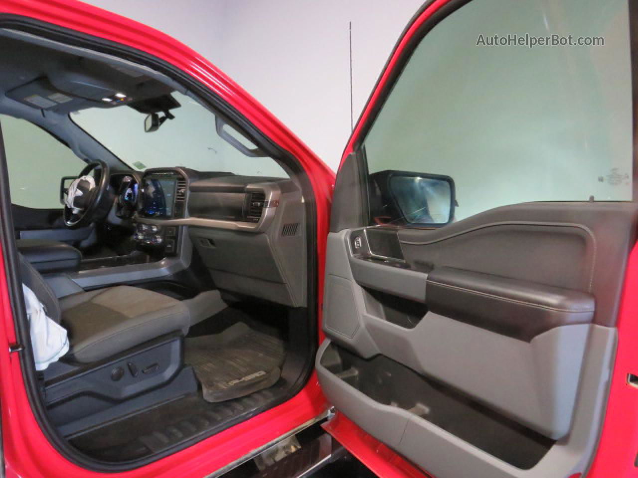 2021 Ford F150 Supercrew Красный vin: 1FTFW1E55MKE81411