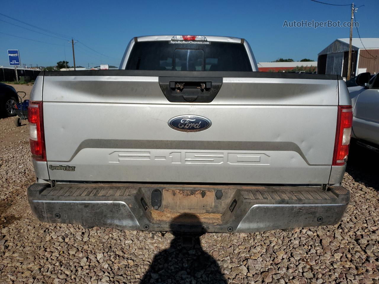 2019 Ford F150 Supercrew Silver vin: 1FTFW1E56KKD04590