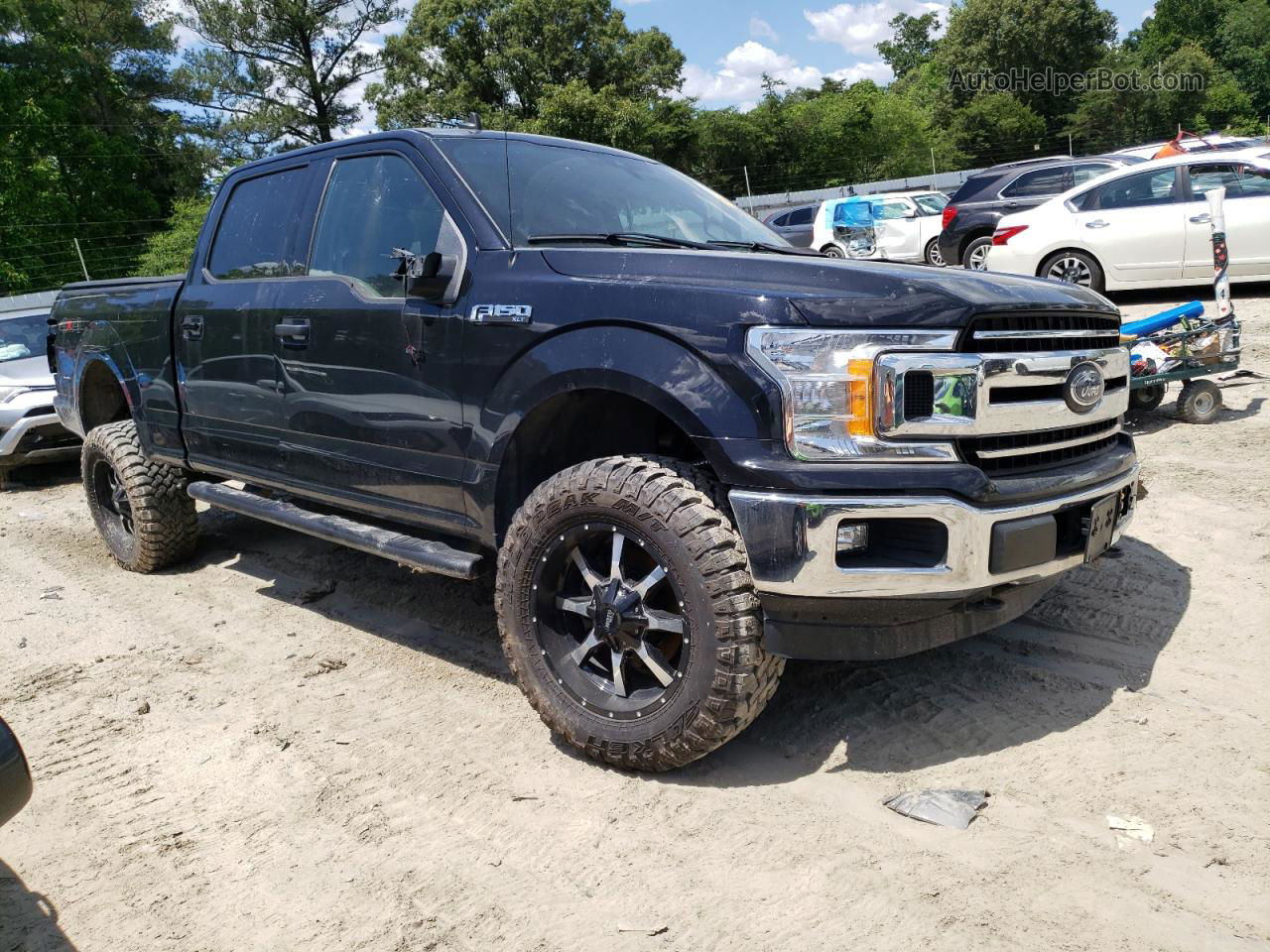 2020 Ford F150 Supercrew Black vin: 1FTFW1E56LFC83122