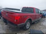 2018 Ford F-150 Lariat Red vin: 1FTFW1E57JFB47806