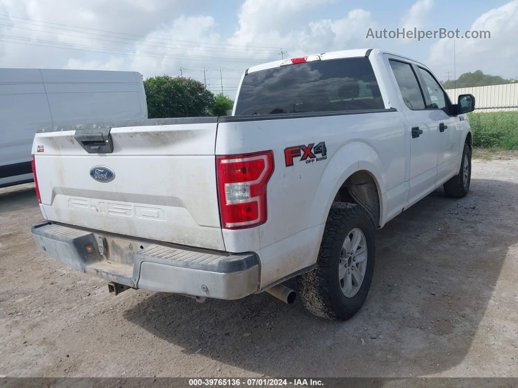 2020 Ford F-150 Xlt White vin: 1FTFW1E57LKD79123