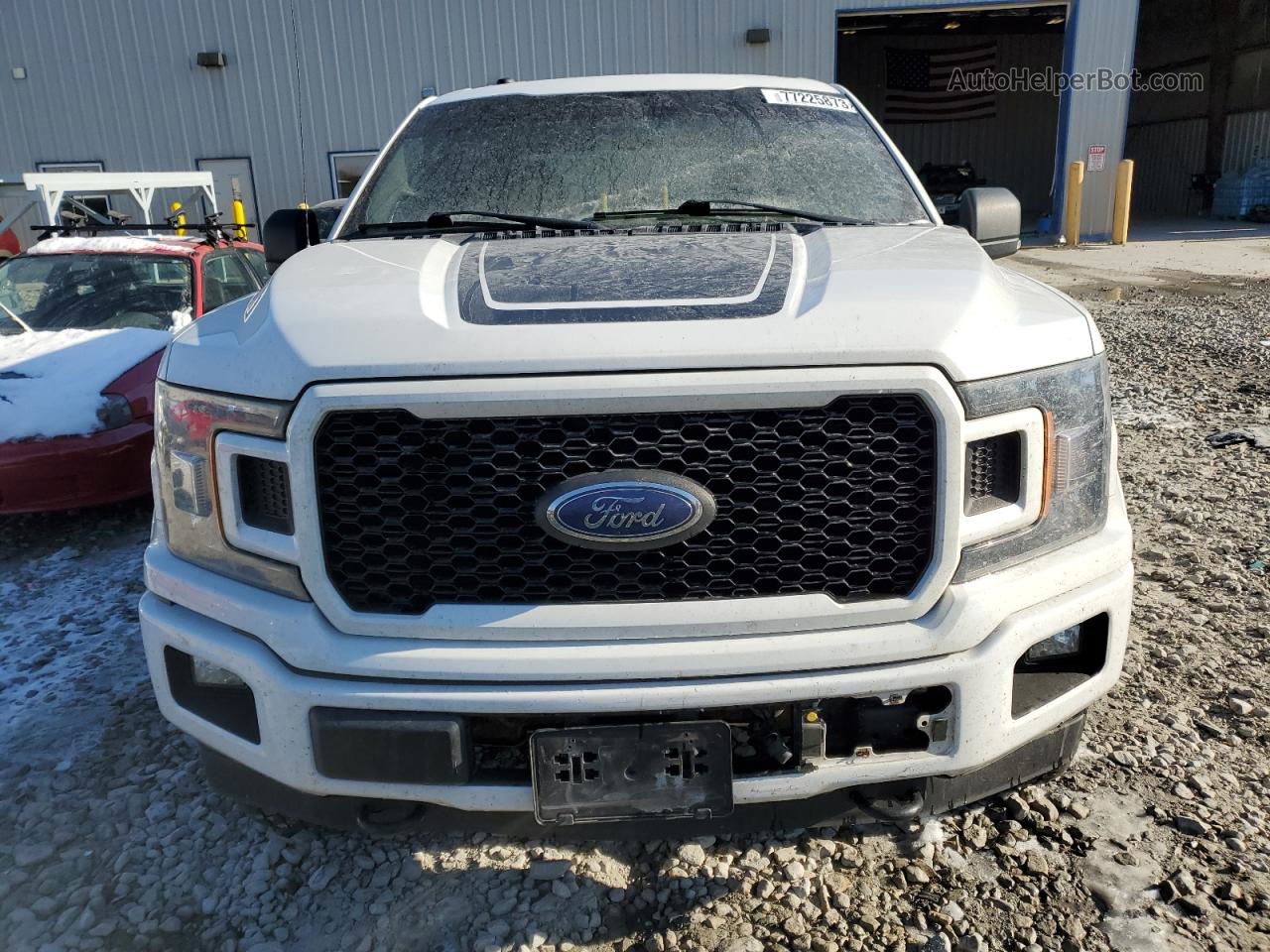 2018 Ford F150 Supercrew White vin: 1FTFW1E5XJFC04970