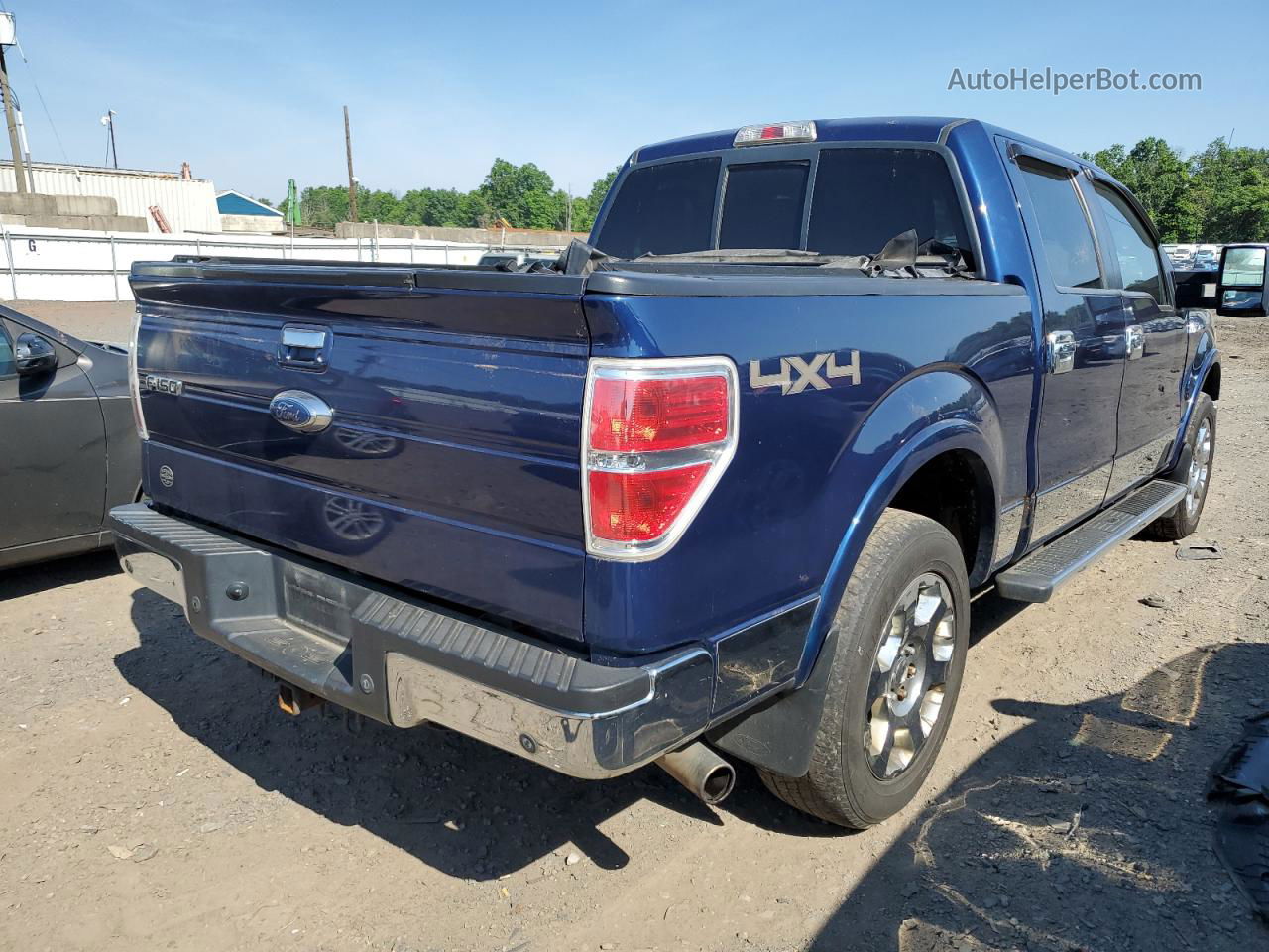 2011 Ford F150 Supercrew Blue vin: 1FTFW1E60BFB02751