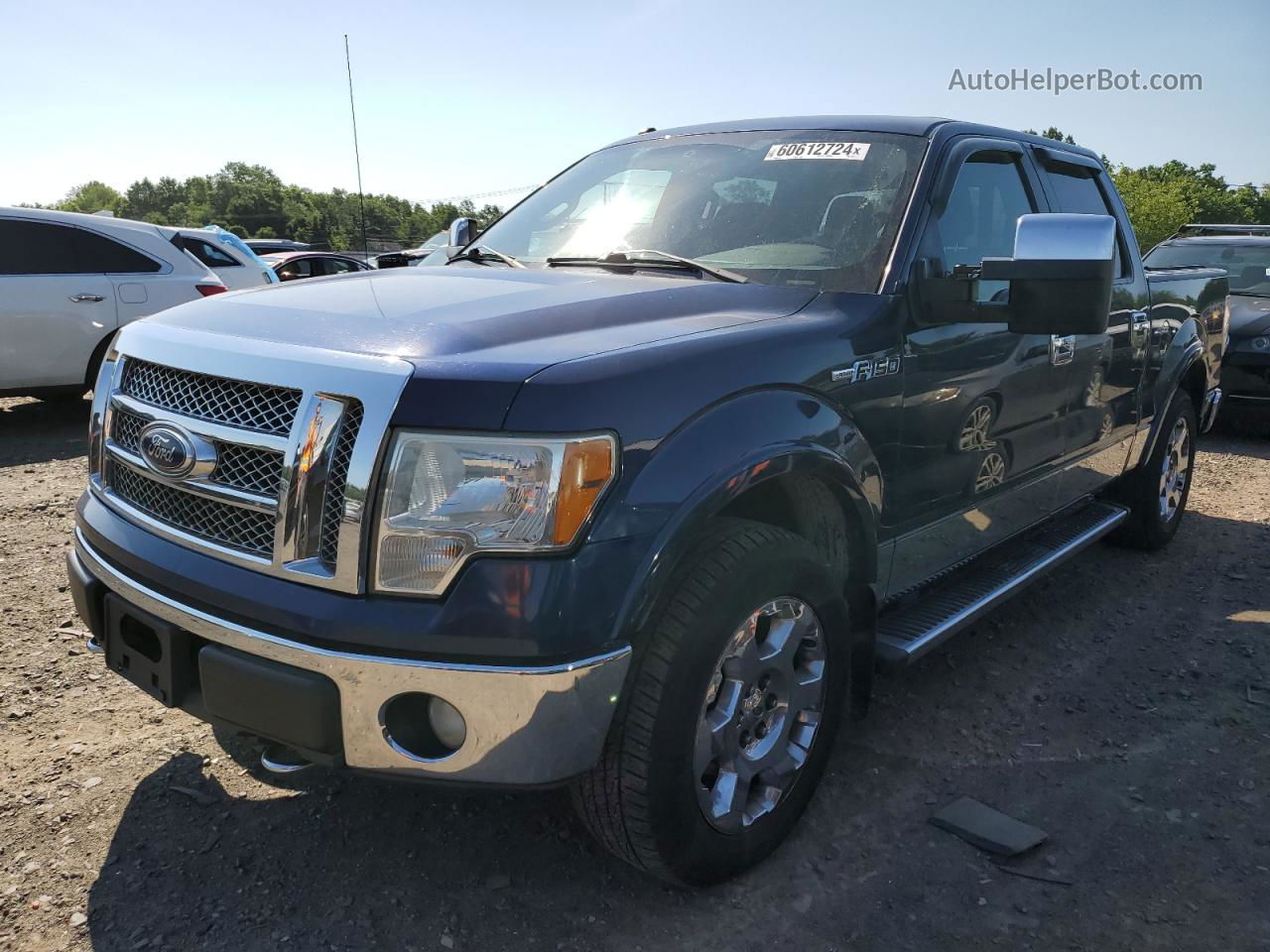 2011 Ford F150 Supercrew Blue vin: 1FTFW1E60BFB02751