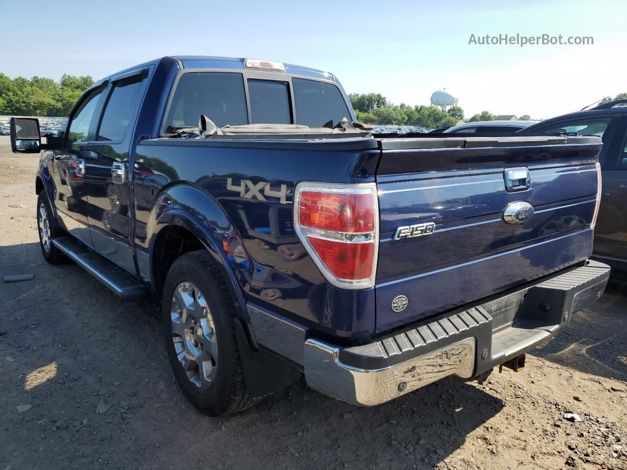 2011 Ford F150 Supercrew Blue vin: 1FTFW1E60BFB02751