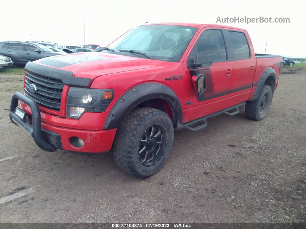 2014 Ford F-150 Xlt/fx4/lariat/platinum Red vin: 1FTFW1E62EFB29972