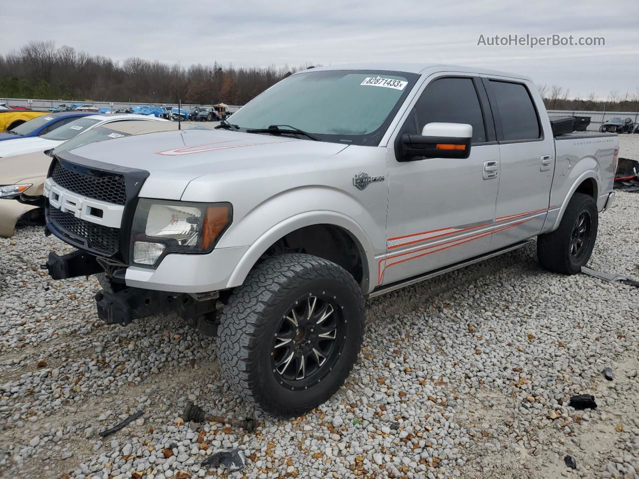 2011 Ford F150 Supercrew Серебряный vin: 1FTFW1E63BFB06163