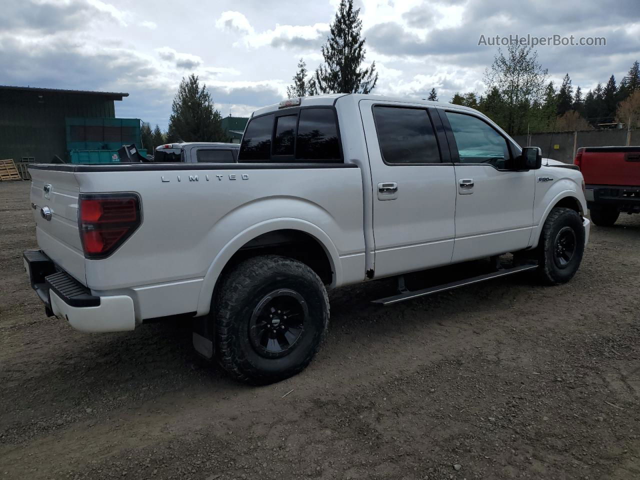 2011 Ford F150 Supercrew White vin: 1FTFW1E67BFA97788