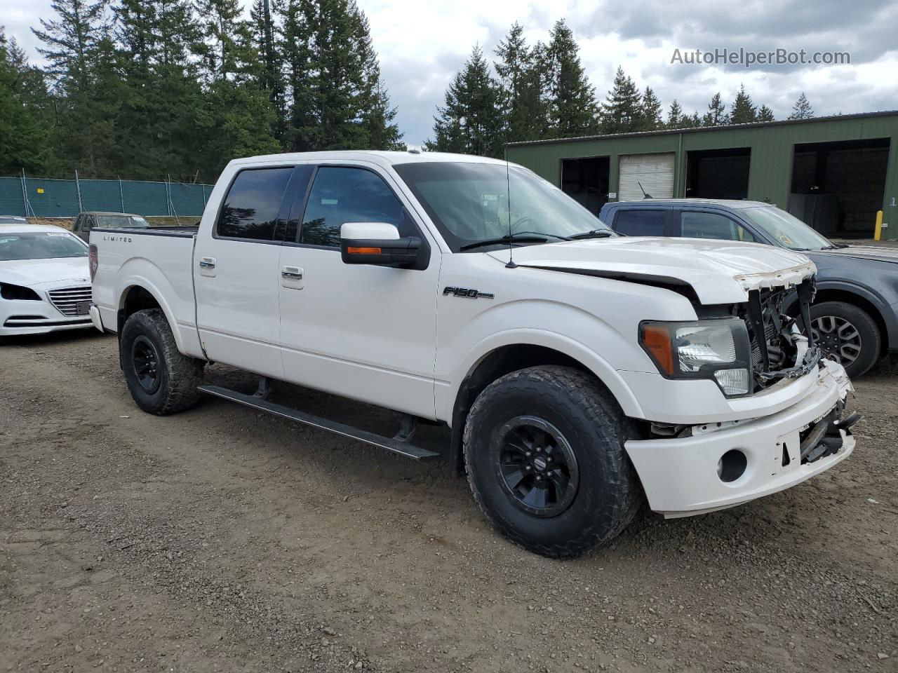 2011 Ford F150 Supercrew White vin: 1FTFW1E67BFA97788